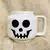 Caneca de cerâmica de desenho animado, 250ml, com expressão de impacto fofa, f - loja online
