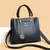 Bolsa tote feminina de couro macio, 3 camadas, grande capacidade, confortável,