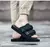 Chinelos de lona com gancho para homens e mulheres, sapatos casuais para casal,