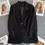 Jaqueta Moda Coreana Pequeno Terno Superior - Flix Shop