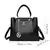 Bolsa tote feminina de couro macio, 3 camadas, grande capacidade, confortável, - comprar online