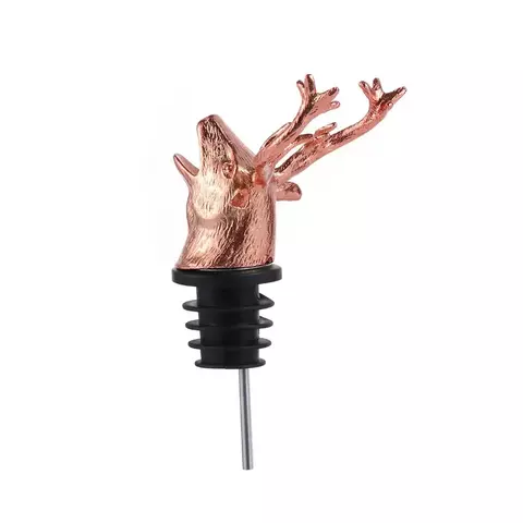 Rolha De Vinho Tinto De Aço Inoxidável, Garrafa De Champanhe, Deer Beverage