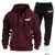 2024 masculino agasalho moletom + moletom duas peças conjunto masculino e femin