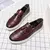 Itália sapatos casuais masculinos verão mocassins de couro sapatos de escritó - Flix Shop