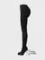 Imagem do Aneikeh sexy tecido elástico sobre o joelho botas femininas moda pantyhos