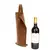 Imagem do Saco de Presente de Vinho em Couro Reutilizável