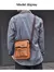 2024 nova marca de luxo dos homens crossbody saco de ombro couro para homens bol - loja online