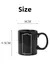 Copos de cerâmica que mudam de cor, padrão de bateria, caneca mágica sensíve - Flix Shop