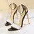 Moda feminina bombas verão sexy maduro fivela cinta plutônio 11cm saltos finos - Flix Shop