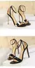 Moda feminina bombas verão sexy maduro fivela cinta plutônio 11cm saltos finos - comprar online