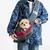 Mochila para transporte de cães e gatos, bolsa de ombro para viagem, estilingue - Flix Shop