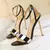 Imagem do Moda feminina bombas verão sexy maduro fivela cinta plutônio 11cm saltos finos