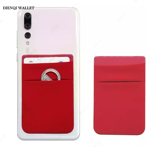 Case Carteira de Telefone Titular do Cartão em Moda Pano Elástico