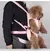 Imagem do Saco para animais de estimação no peito que envolve mochila grande para cães