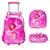 Mochila Escolar Infantil de Rodinhas Menina Menino Bolsa Resistente Impermeável na internet