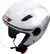 Capacete Moto Aberto Fw3 X Open Classic Branco Brilhante TAM 58