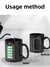 Copos de cerâmica que mudam de cor, padrão de bateria, caneca mágica sensíve - Flix Shop