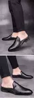 Mules masculinos de couro legítimo, primeira camada, moda verão, casual, inter - comprar online