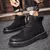 Bota de Tornozelo de Couro Alta - comprar online