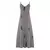 Imagem do Vestido maxi com estampa de penas chique para todas as estações, 8 cores, casu