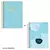 Kit Papelaria COMBO MASTER Tons Azul Studygram Caneta Caderno - comprar online