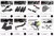 Alavanca de embreagem de freio curto para Yamaha MT07 MT09 2013-2023 - Flix Shop