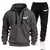 2024 masculino agasalho moletom + moletom duas peças conjunto masculino e femin