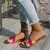 Imagem do Designer novas sandálias sofisticadas de salto baixo chinelos sexy peep toe sap