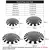 Yomdid 3d tapetes redondos para sala de estar armadilha preto e branco cadeira t - Flix Shop