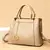 Bolsa tote feminina de couro macio, 3 camadas, grande capacidade, confortável, - loja online