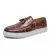 Itália sapatos casuais masculinos verão mocassins de couro sapatos de escritó - loja online