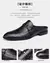 Mules masculinos de couro legítimo, primeira camada, moda verão, casual, inter