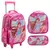 Mochila Escolar Infantil de Rodinhas Menina Menino Bolsa Resistente Impermeável - comprar online