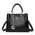 Bolsa tote feminina de couro macio, 3 camadas, grande capacidade, confortável, - Flix Shop
