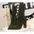 Novas meias botas moda simples para mulheres preto com toe saltos elásticos out - comprar online