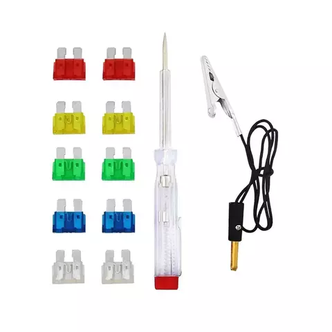 KIT ELÉTRICA CHAVE TESTE FUSIL E JACARÉ COM 12 PEÇAS WESTERN