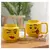 Caneca de cerâmica de desenho animado, 250ml, com expressão de impacto fofa, f - comprar online