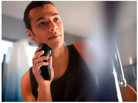 Barbeador Elétrico Philips 3000X Series Shaver Seco e Molhado 1 Velocidade - Bi