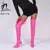 Botas femininas preto fosco dedo do pé pontiagudo coxa alta botas longos outono - comprar online