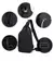 Mochila Multifuncional Anti Roubo USB Bolsa de Ombro - Flix Shop