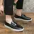 Imagem do Itália sapatos casuais masculinos verão mocassins de couro sapatos de escritó