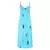 Vestido maxi com estampa de penas chique para todas as estações, 8 cores, casu - Flix Shop