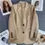 Jaqueta Moda Coreana Pequeno Terno Superior - comprar online