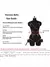 Bondage bodysuit quente sexy lingerie de couro feminino escravo obediência club - loja online