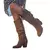 Botas Altas de Metal tendência retro fivela de metal - loja online