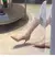 Elegante sexy profissional feminino salto alto 2025 novo estilo de couro patente