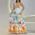 Imagem do Vestido de Cintura Suspensa Feminino Branco