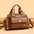 Imagem do Bolsa de ombro de couro pu de alta qualidade para mulheres bolsa de mão crossbo