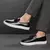 Itália sapatos casuais masculinos verão mocassins de couro sapatos de escritó - comprar online