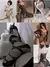 Bondage bodysuit quente sexy lingerie de couro feminino escravo obediência club - comprar online